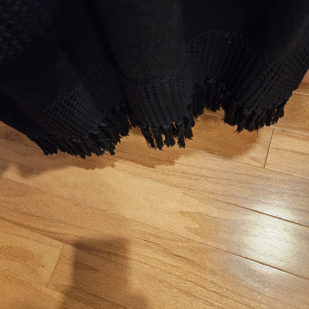 Soft Surroundings Black Cowl Neck Sweater - Picture 3 of 7